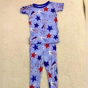 Little sleepies toddler two piece bamboo pajamas